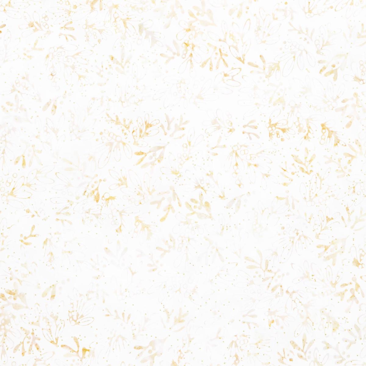 artisan-batiks-joyful-holidays-leaves-sand-metallic-yardage