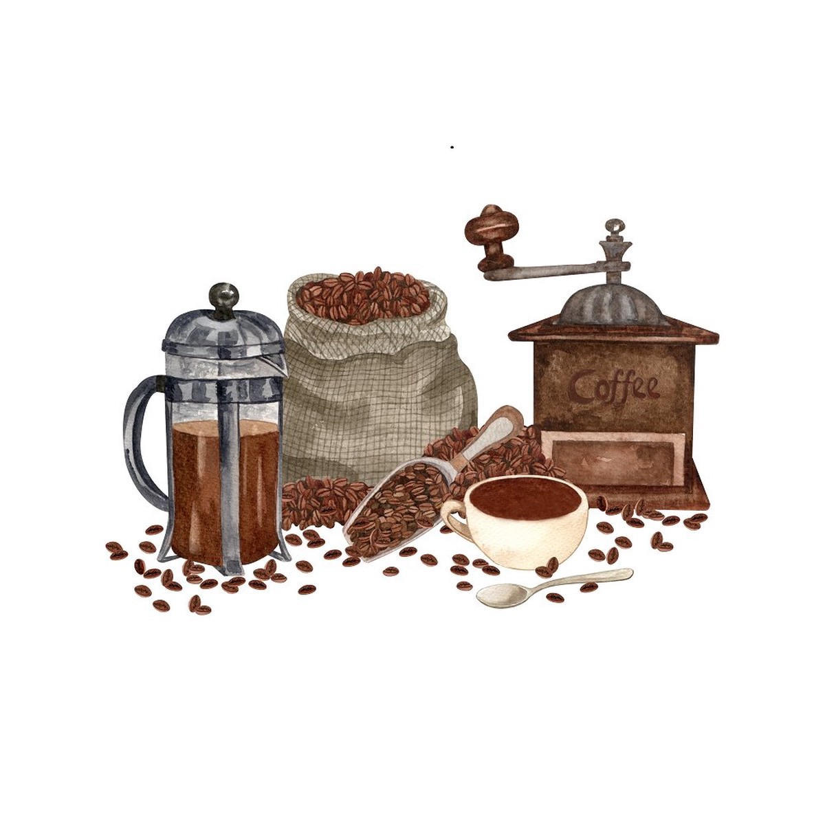 vintage-espresso-coffee-set-fabric-panel