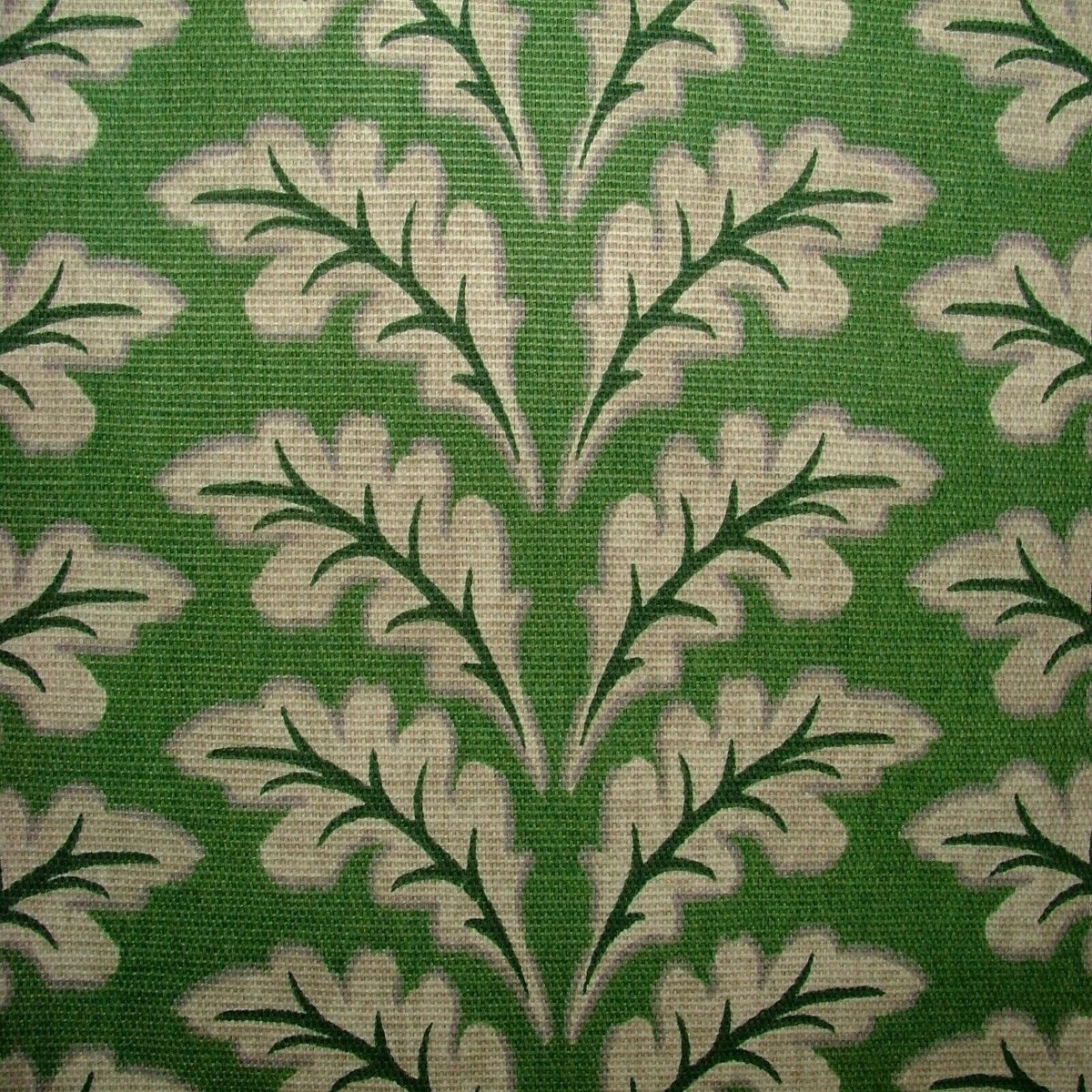 10-metres-morris-leaf-forest-green-cotton-curtain-upholstery-roman-blind-fabric