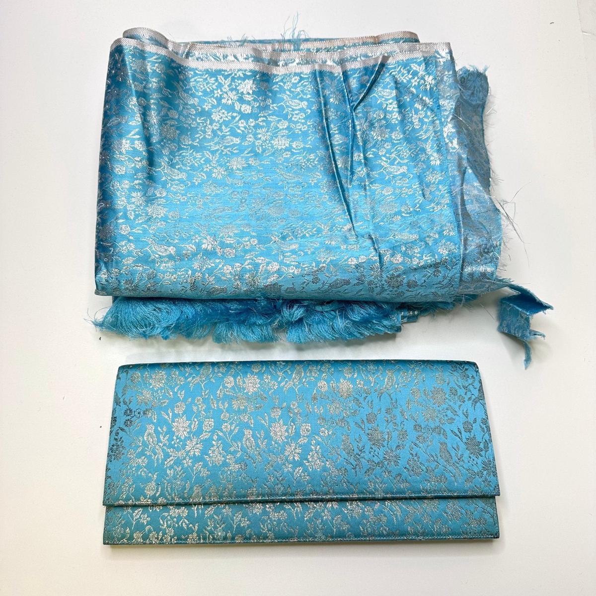 clutch-match-vintage-jacquard-poly-woven-blue-silver-bird-and-floral-motif-1m-bundle