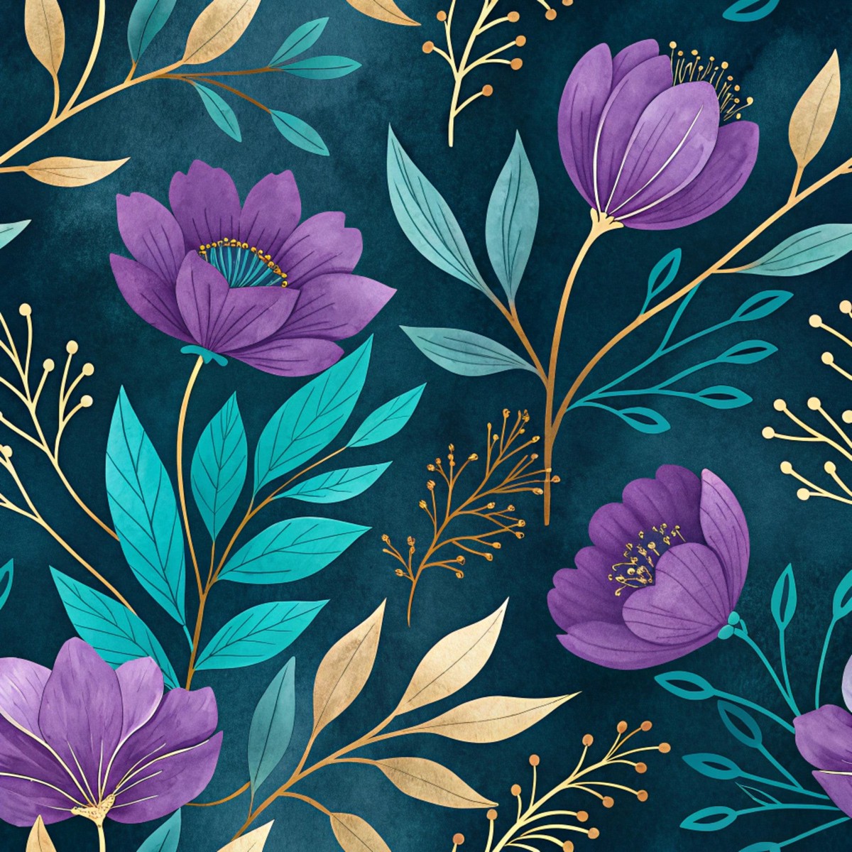 teal-and-purple-floral-pattern-28-quilting-cotton-fabric
