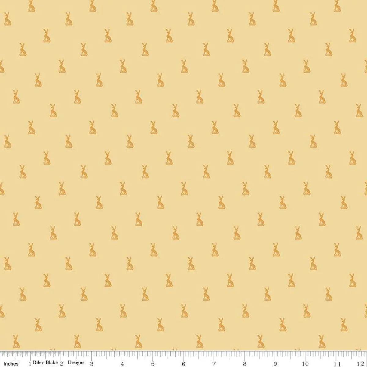 emma-austen-family-crest-yellow-43-44-fabric-per-yard