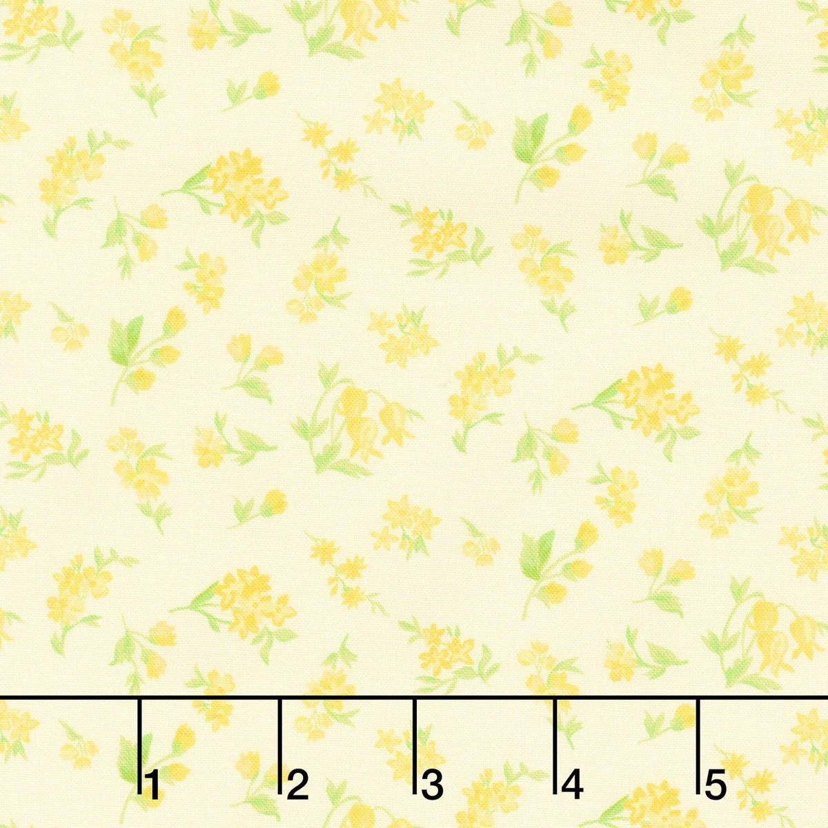 fabric-market-tossed-flower-sprigs-banana-yardage