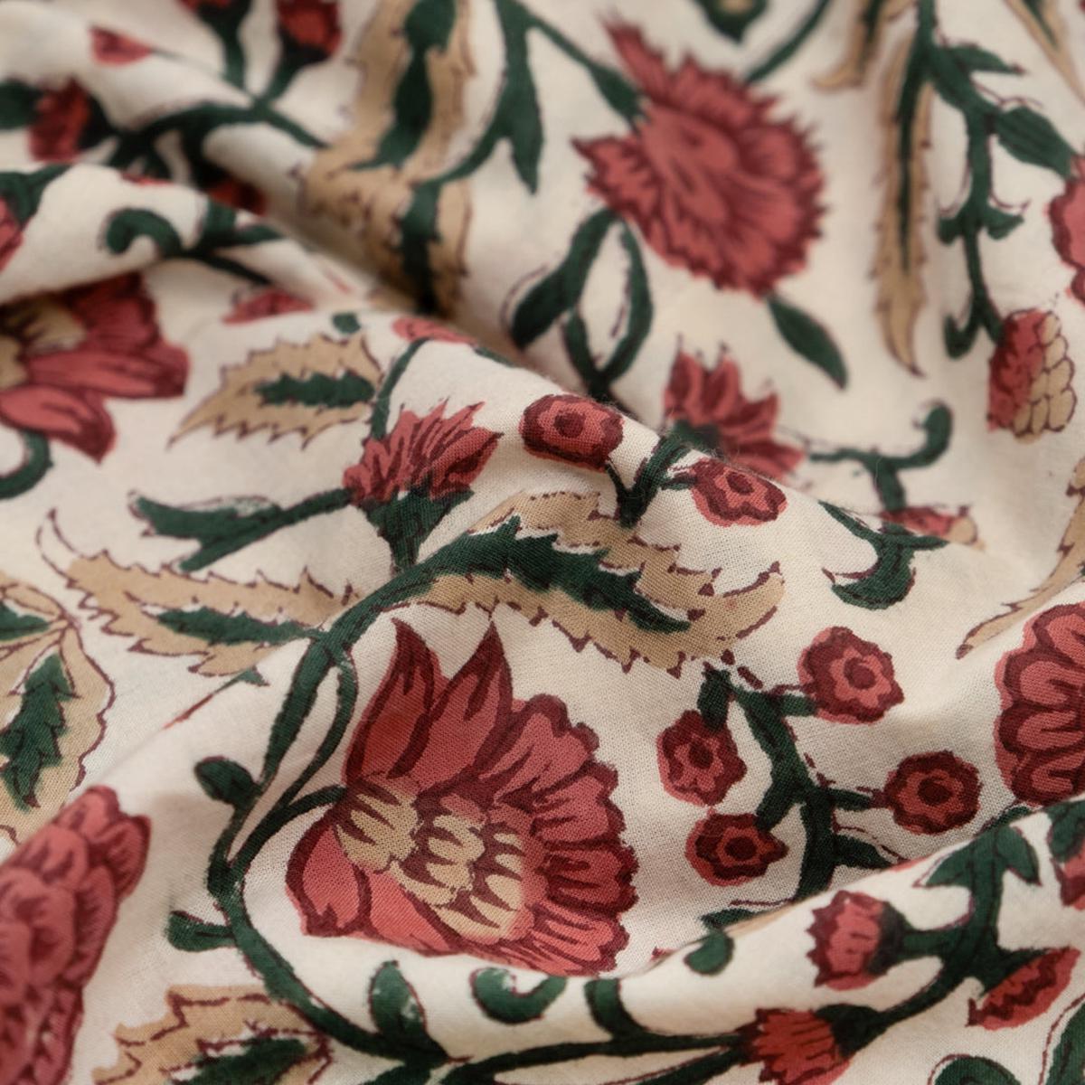 vine-block-printed-organic-cotton-batiste-bone-garnet-forest