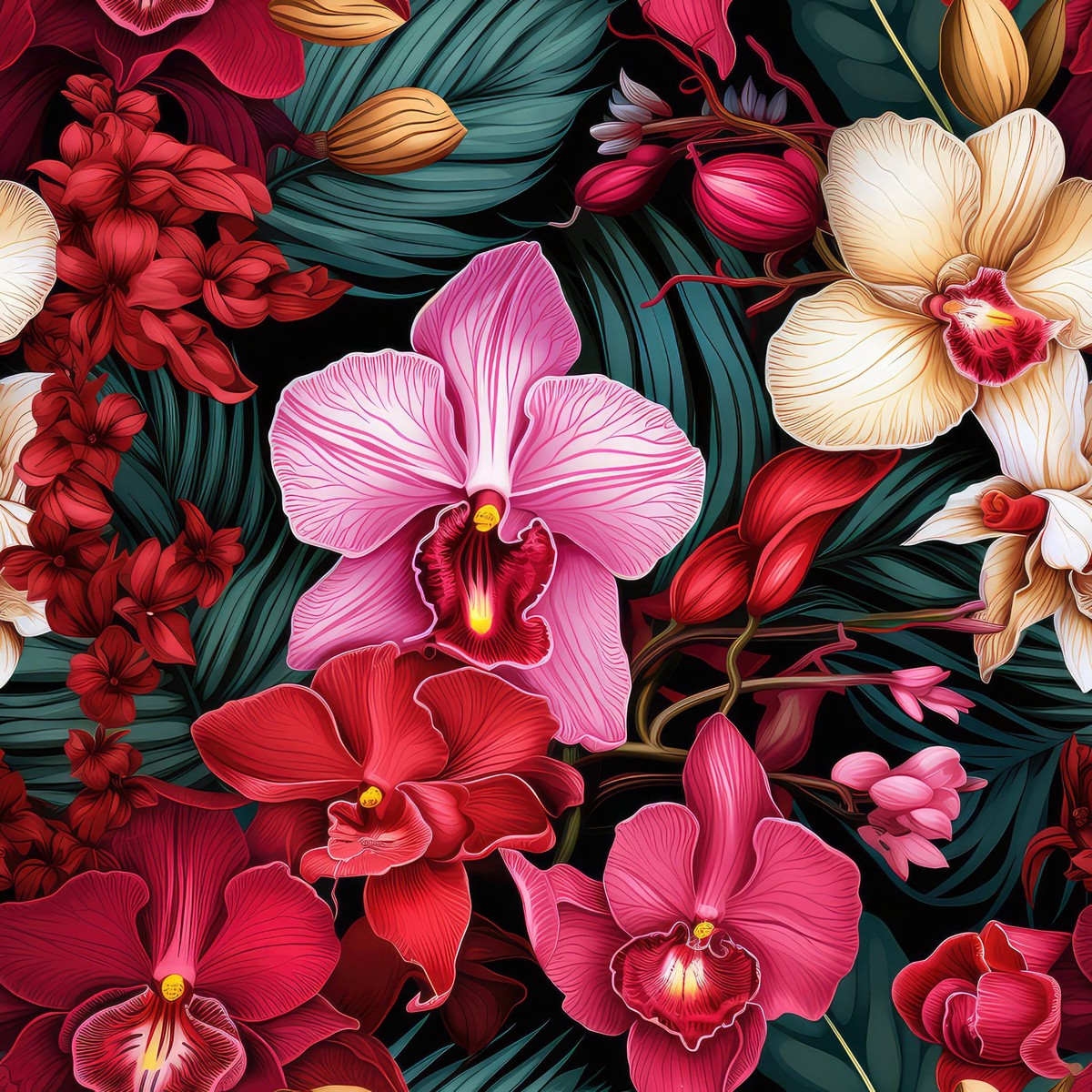exotic-orchid-flowers-pattern-11-quilting-cotton-fabric