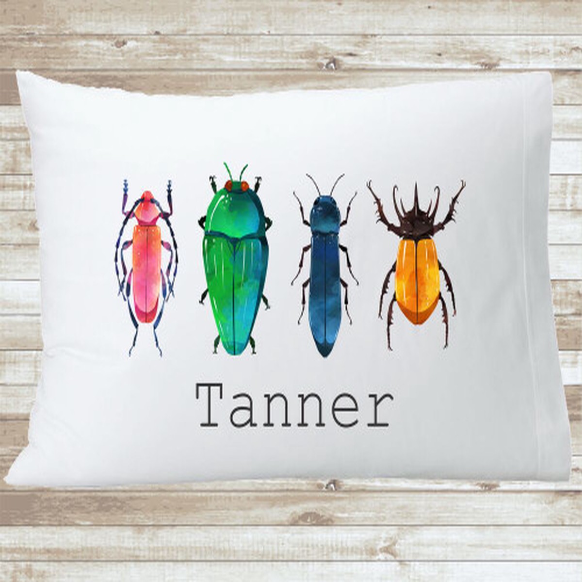 personalized-boys-beetle-pillowcase-boys-custom-name-pillow-kids-birthday-and-newborn-babyshower