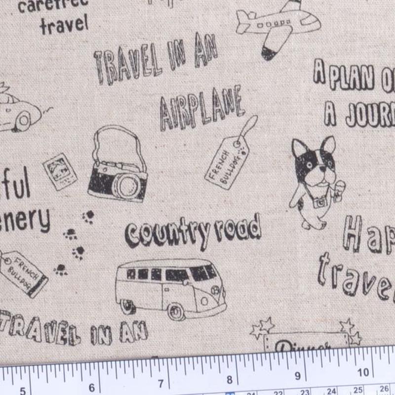 french-bulldogs-go-traveling-on-cotton-fabric