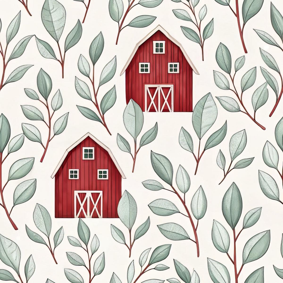 red-farmhouse-pattern-5-quilting-cotton-fabric