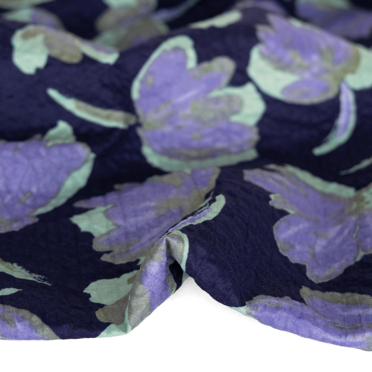 painted-floral-crinkle-cotton-dusty-teal-navy