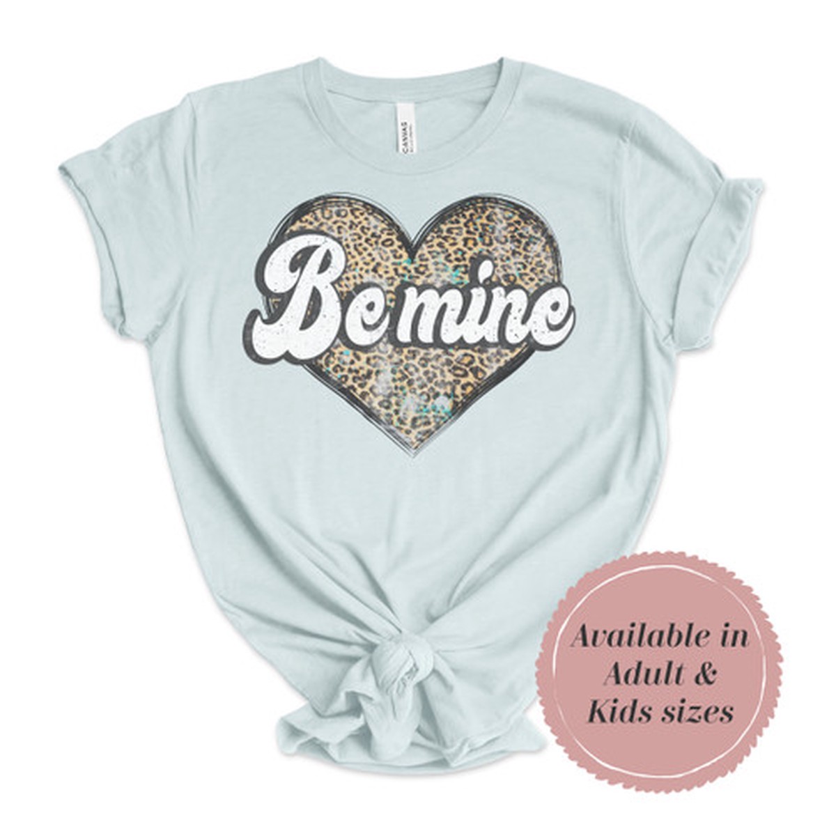 be-mine-valentine-shirt-vintage-retro-leopard-bella-canvas-unisex-heather-dusty-blue