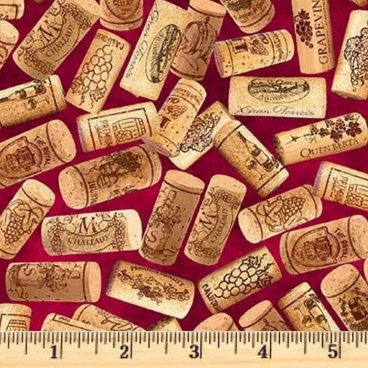 viva-vino-wine-corks-11563-100-cotton-fabric-by-the-half-yard-continuous-cuts