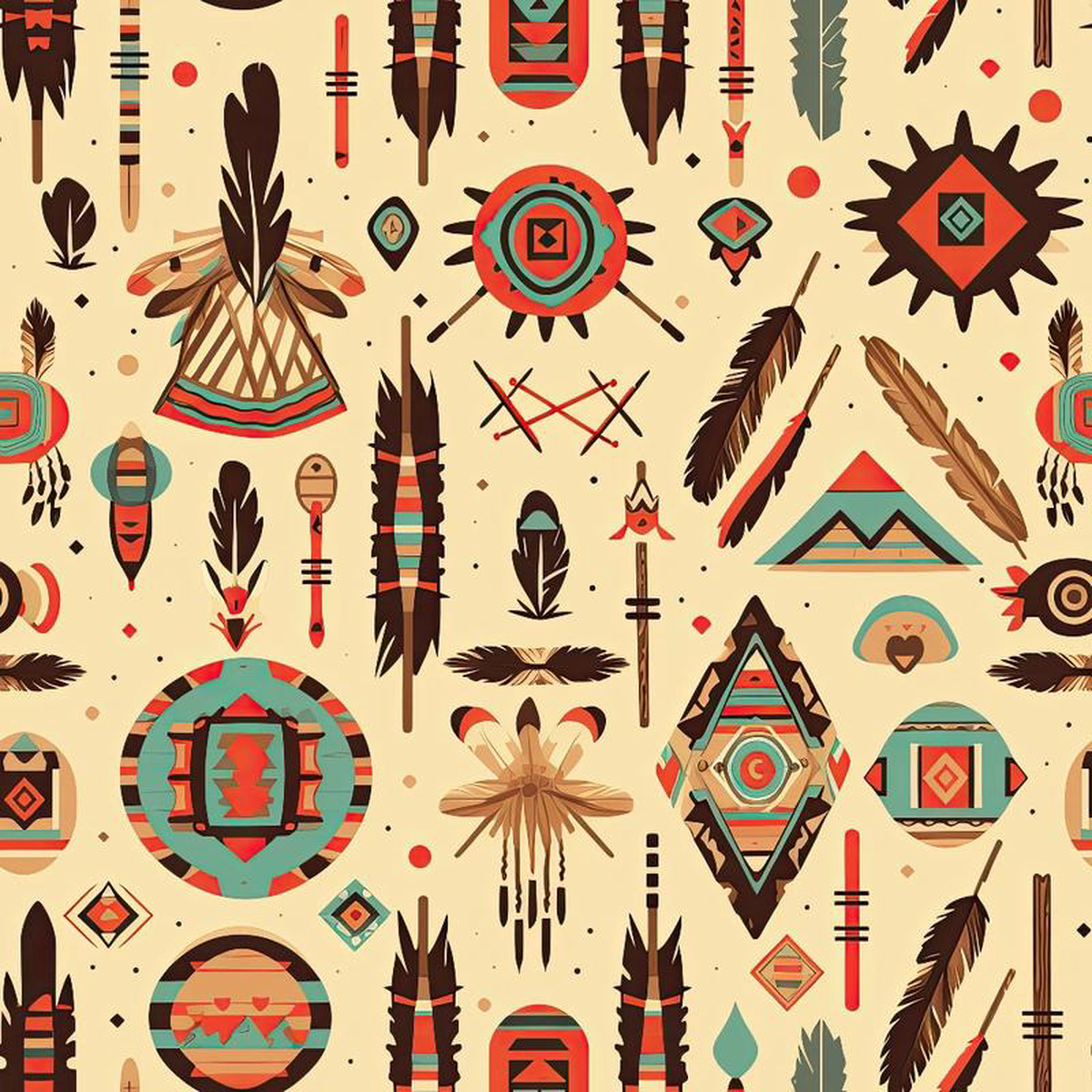 native-american-elements-pattern-12-quilting-cotton-fabric