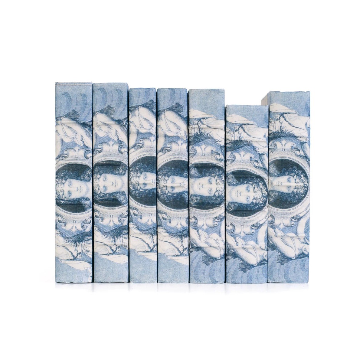 go-home-ltd-linear-foot-of-blue-european-beaux-arts-goddess-books