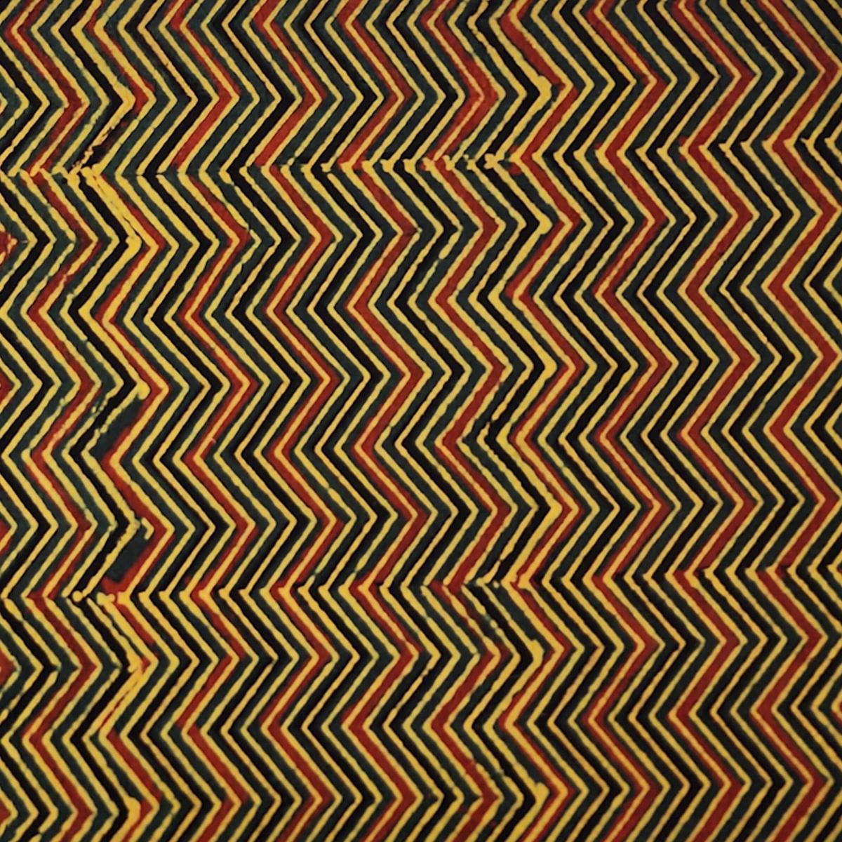 pure-cotton-ajrak-green-with-red-zig-zag-hand-block-print-fabric