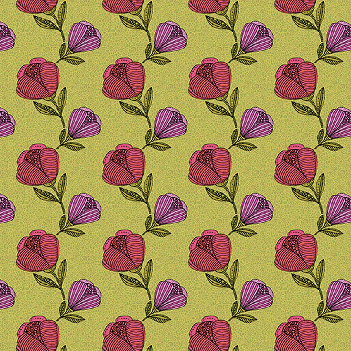 alluring-peacock-pebble-floral-lime-44-45-fabric-per-yard