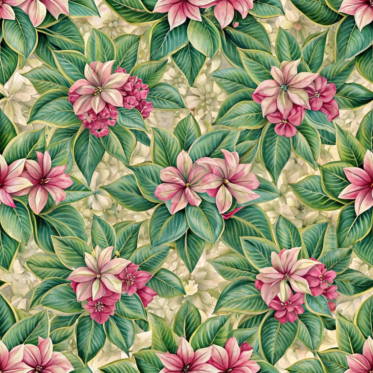 beautiful-flowers-euphorbia-pattern-8-quilting-cotton-fabric