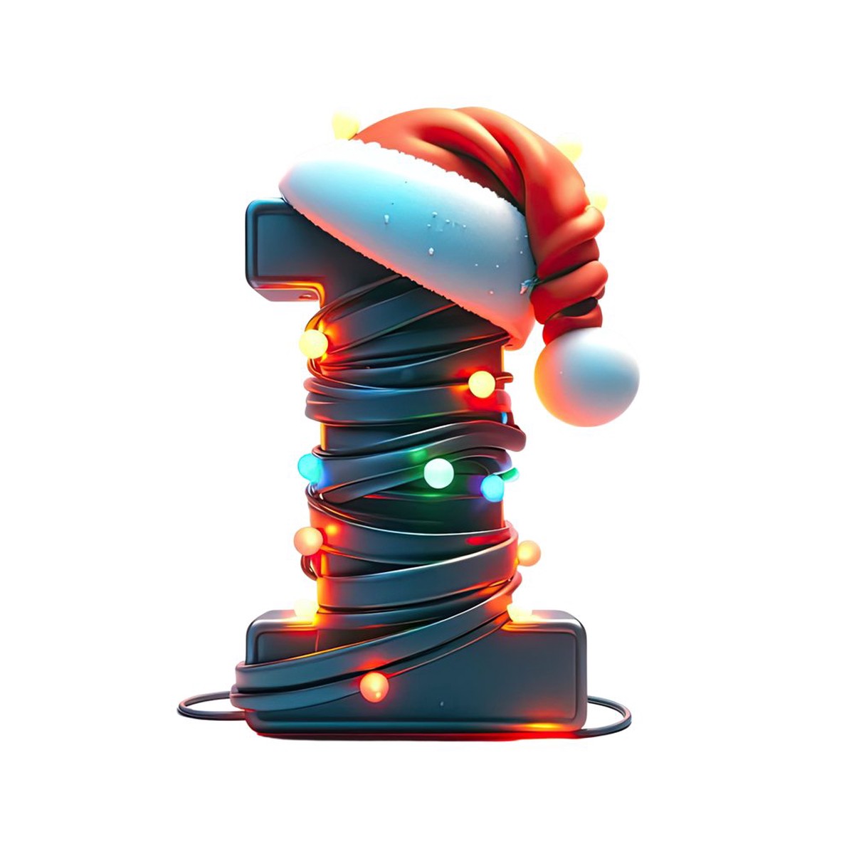 christmas-lights-wrapped-letter-i-fabric-panel