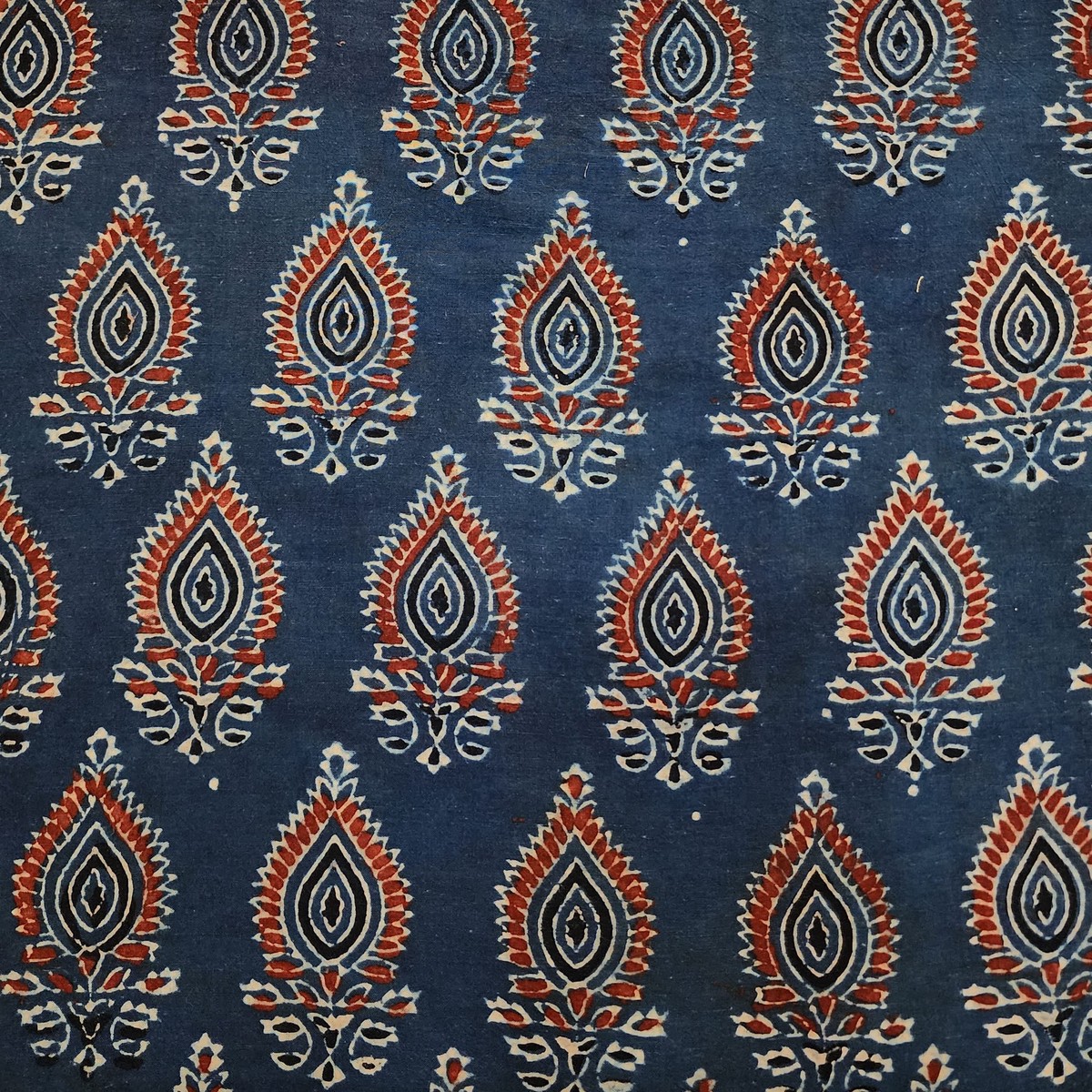 pure-cotton-ajrak-blue-with-red-rust-leaves-motif-hand-block-print-fabric