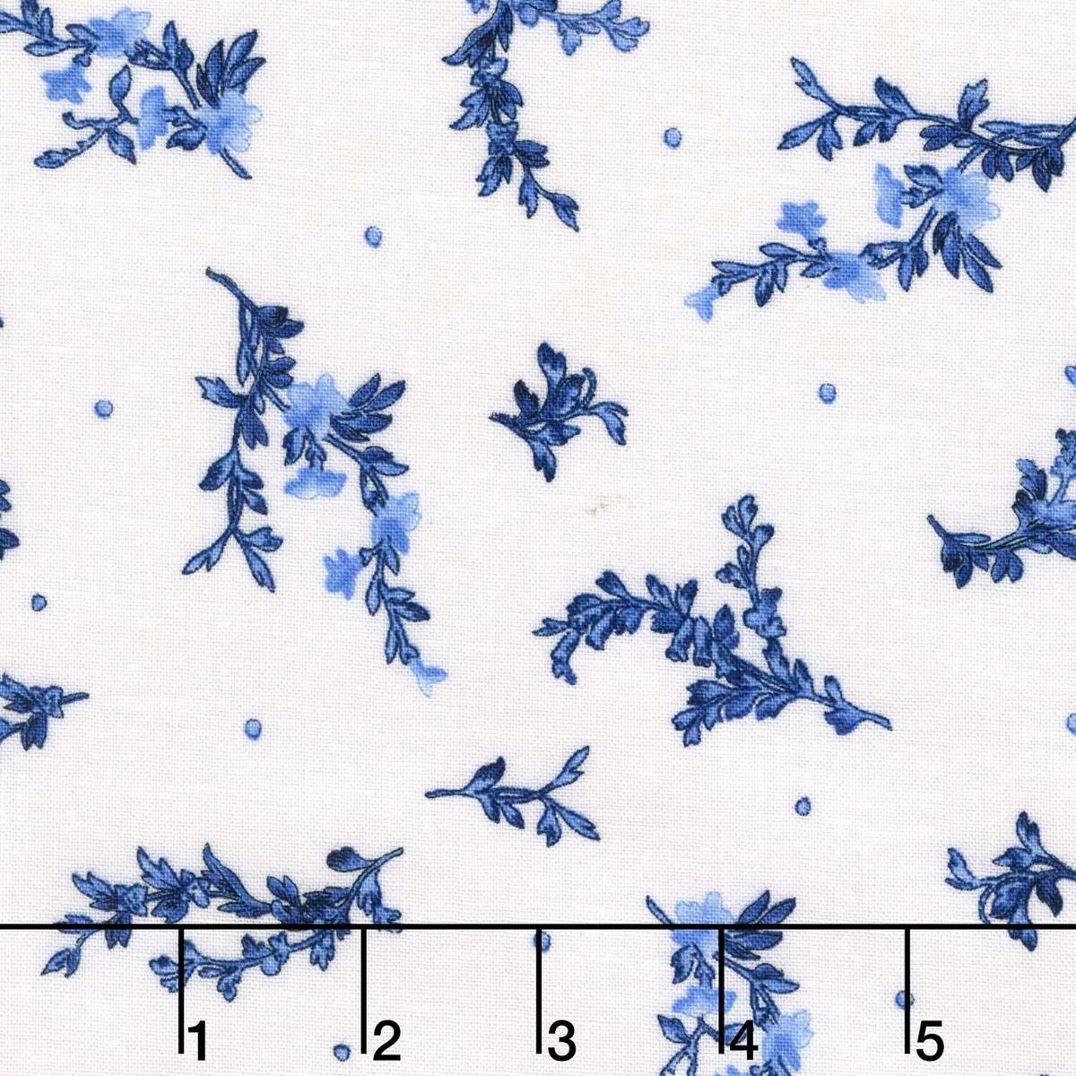 blue-belle-sprigs-white-yardage