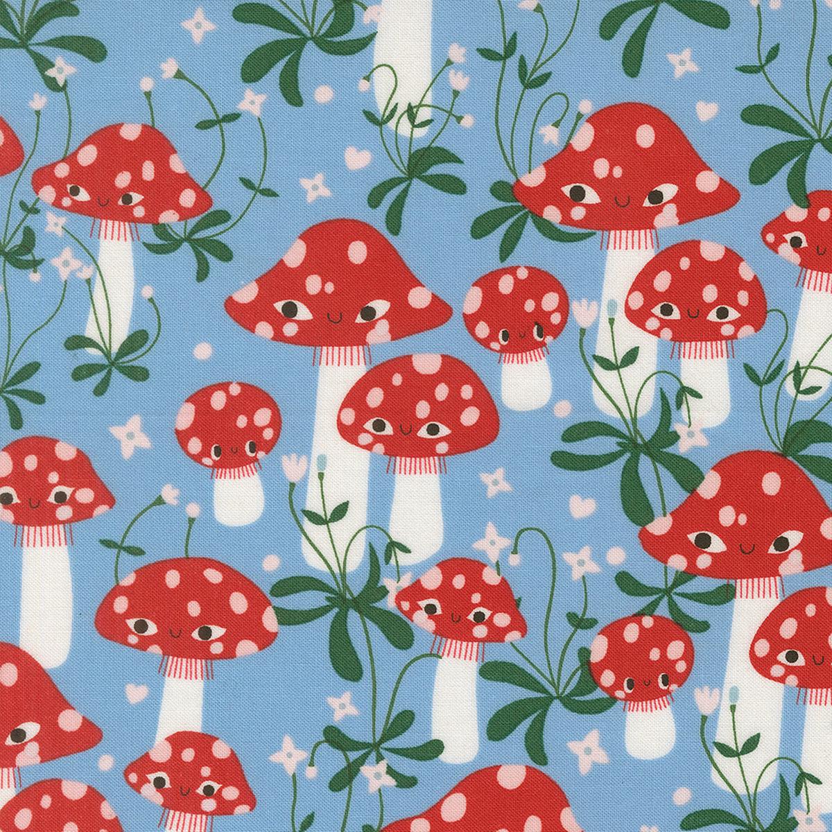 funny-valentine-mushrooms-sky-blue-fabric-by-lizzy-house