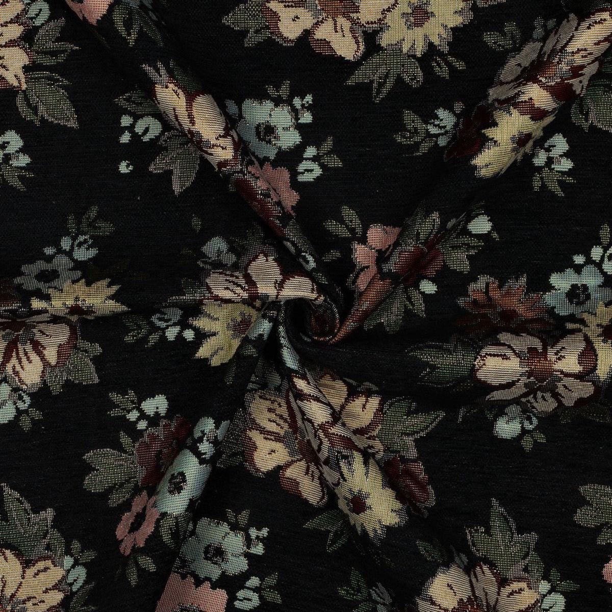 tapestry-flowers-with-gold-accents-on-black-420-g-m