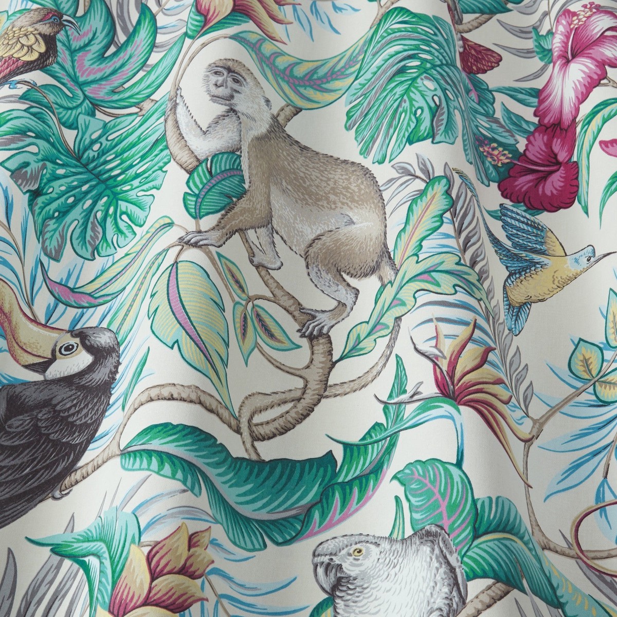 iliv-woven-cotton-fabric-2-3-metres-rainforest-cassis-cushion-curtain-upholstery
