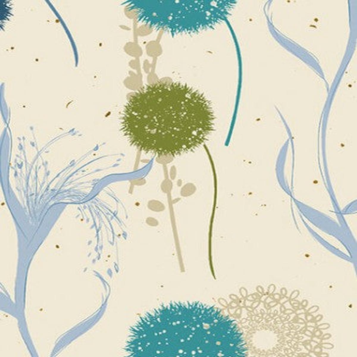 benartex-wishing-field-blue-multi-wishflower