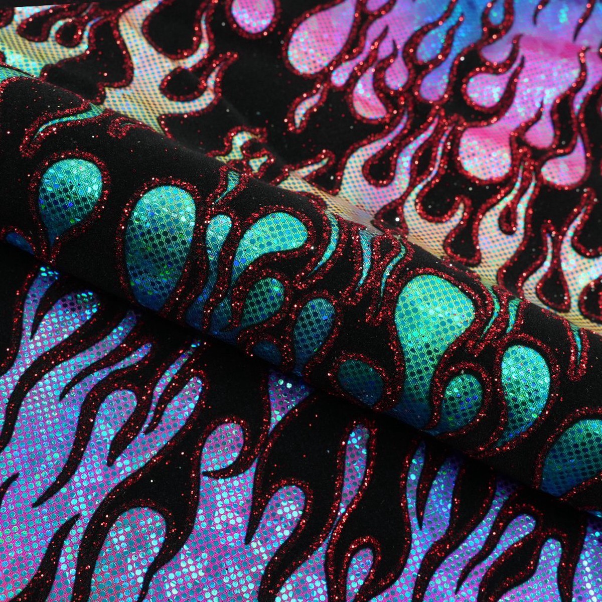 tie-dye-fiery-flocked-hologram-spandex-fabric-blue-moon-fabrics
