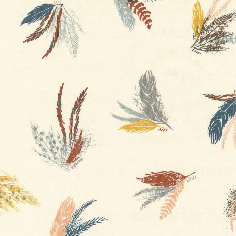 woodland-and-wildflowers-feathers-cream