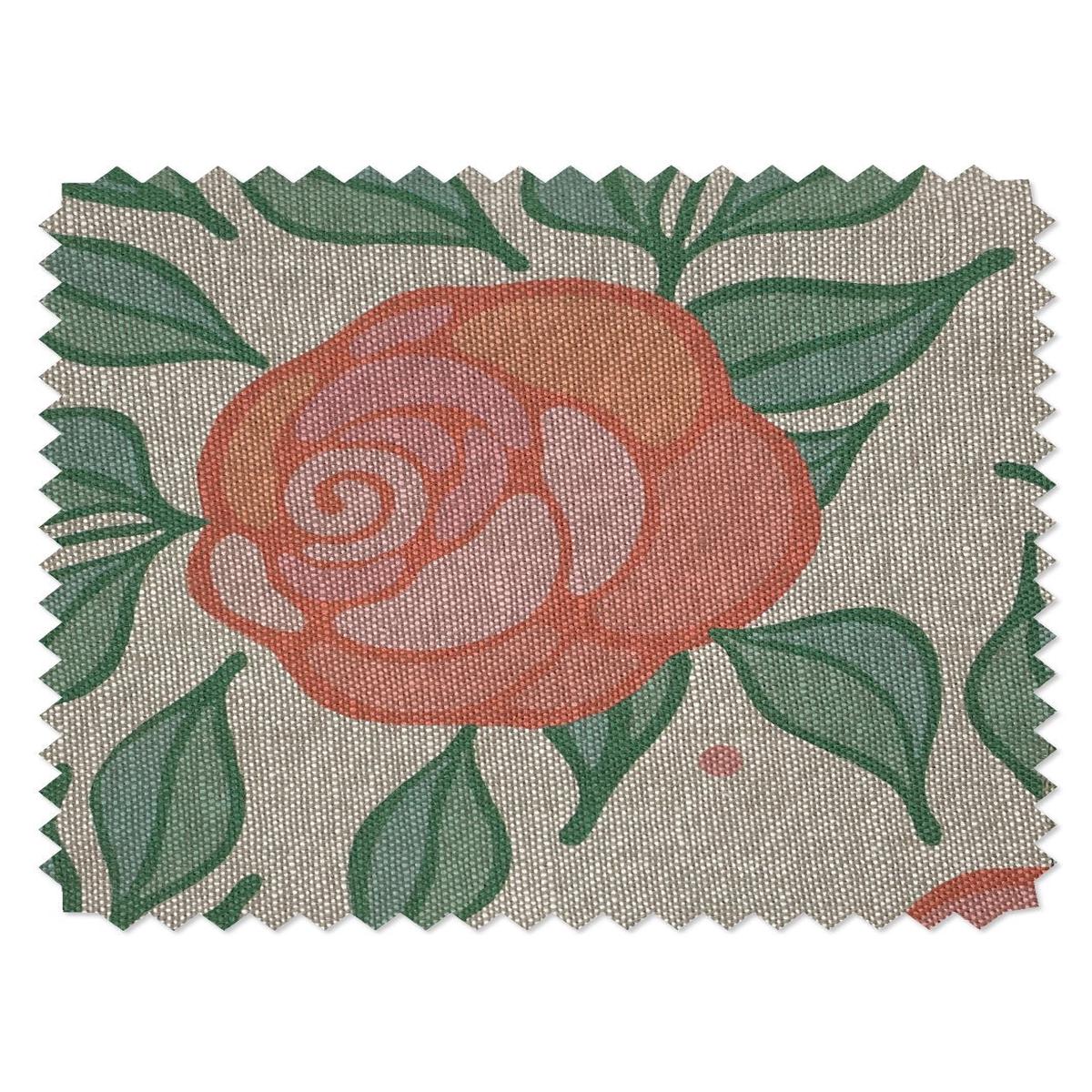groovy-floral-flax-linen-fabric-by-barbie-watermelon
