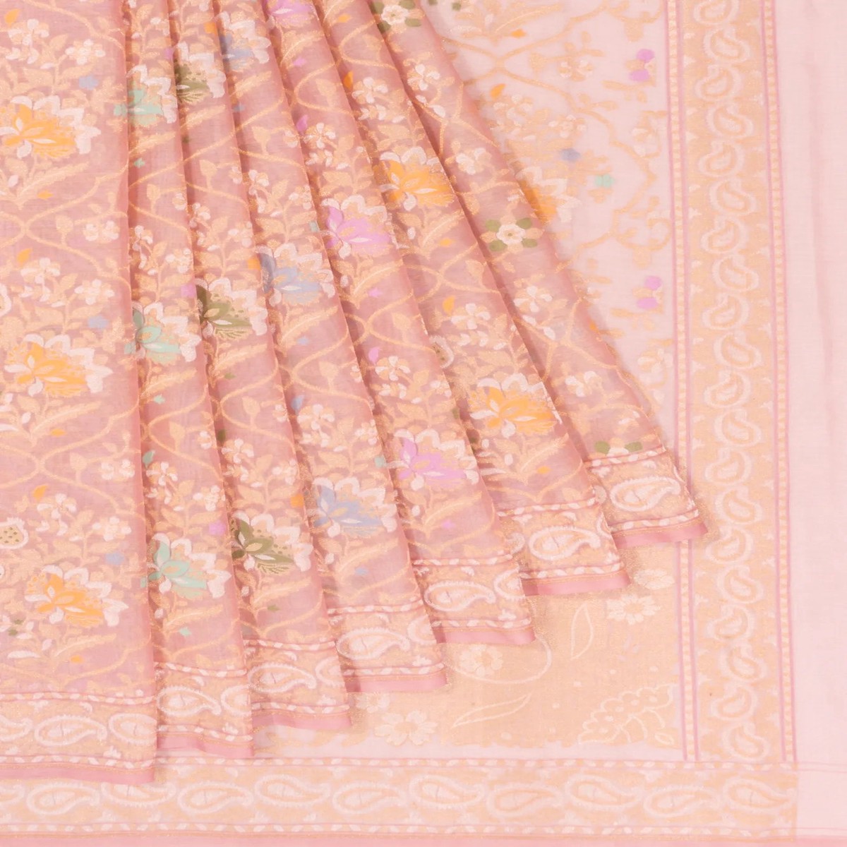 banarasi-kora-organza-jamdani-inspired-brocade-pink-saree