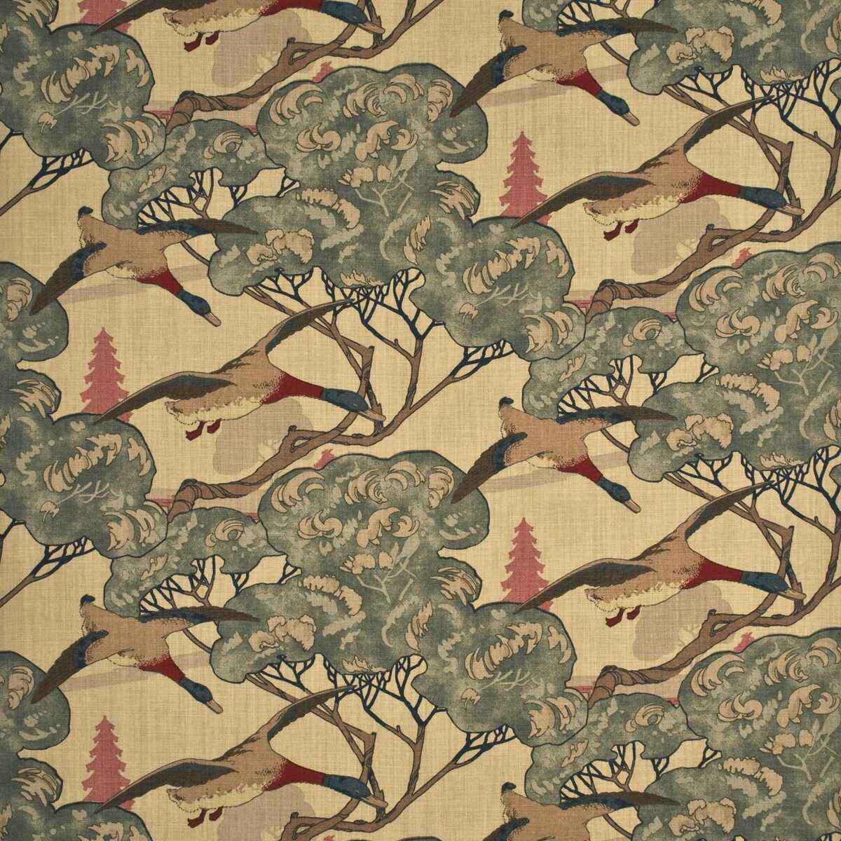 fd205l180-flying-ducks-camel-grey-mulberry-fabric