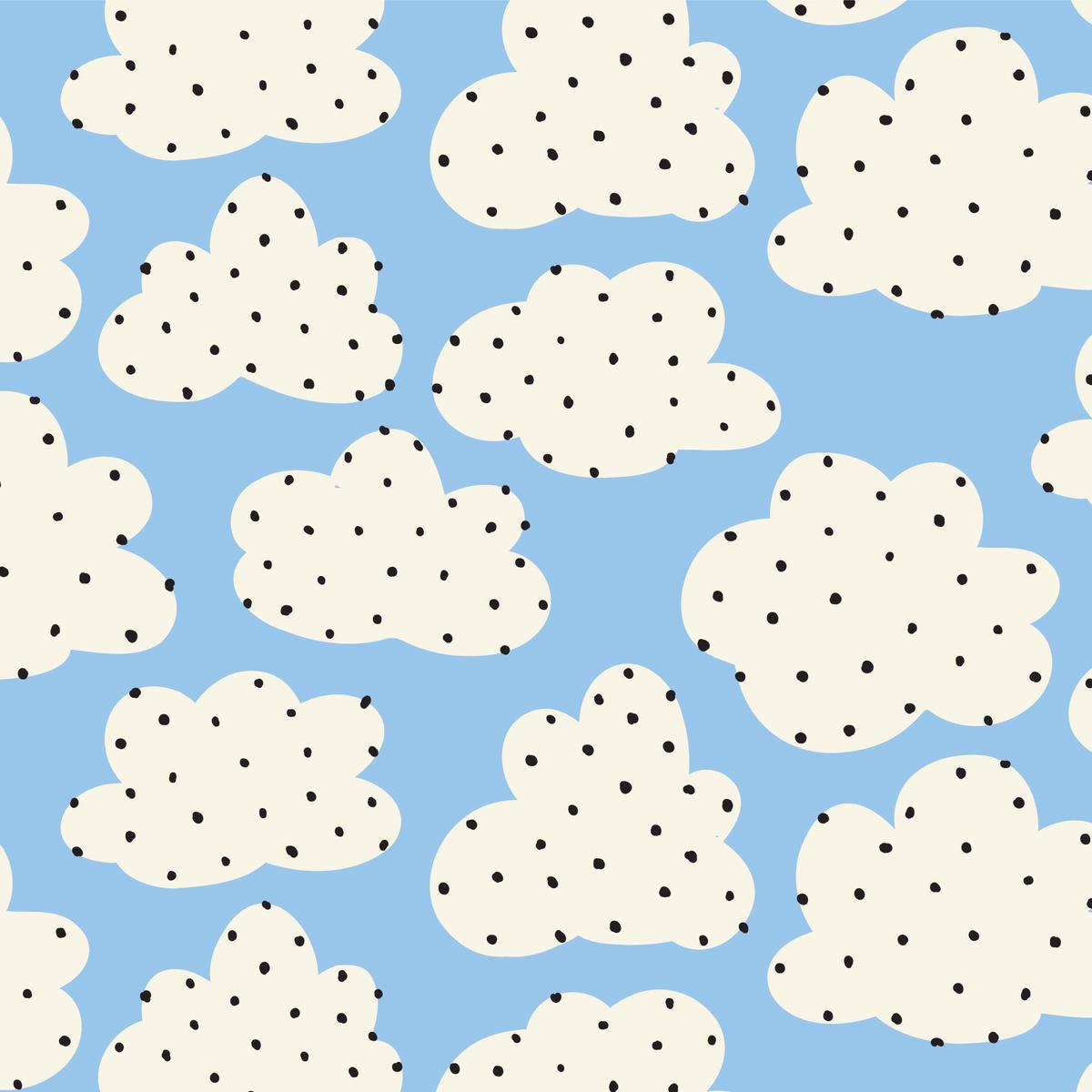 spotty-sky-laminated-fabric-by-sandra-hutter-for-cloud-9-fabrics