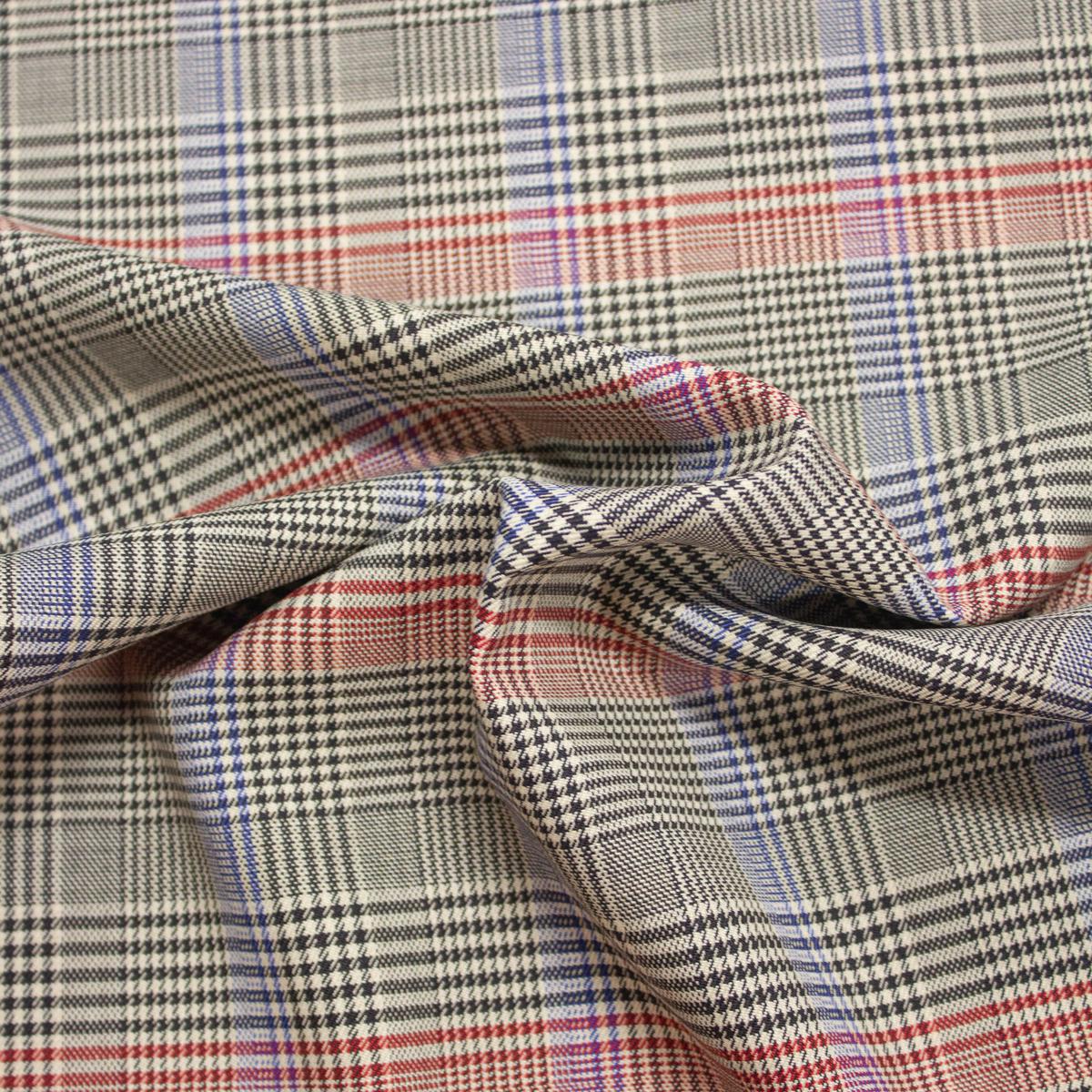 eduard-multicolour-prince-of-wales-wool-suiting-stretch-fabric