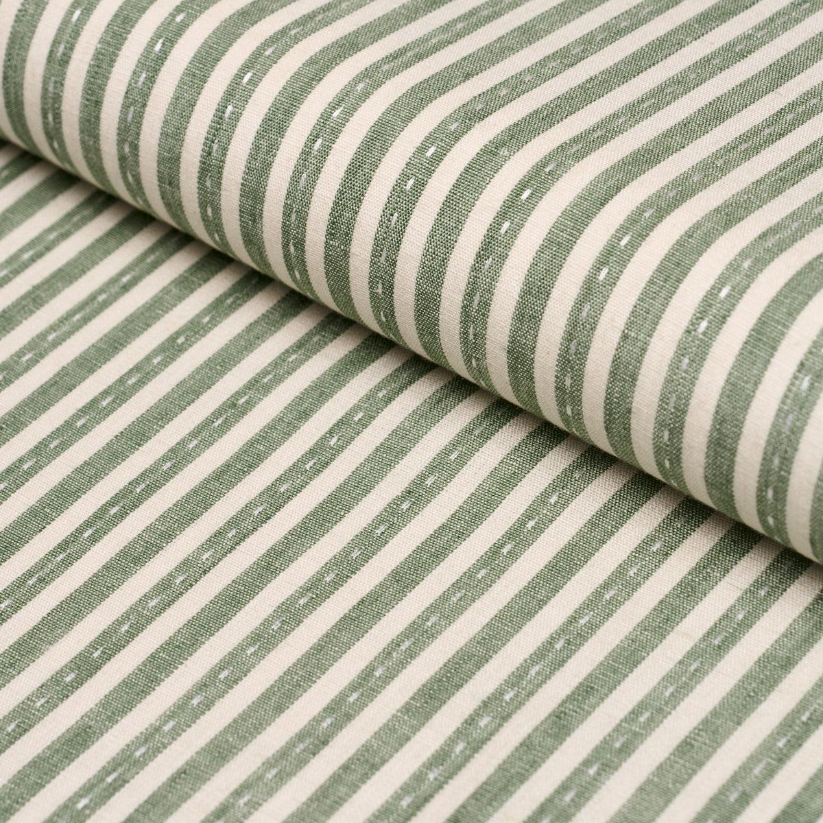 schumacher-new-traditional-proven-al-mathis-ticking-stripe-prints-prints-sage-180591