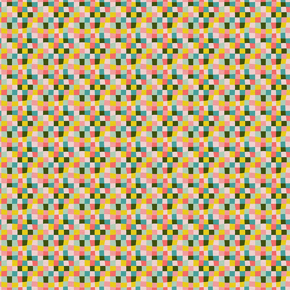 checkers-green-quilting-cotton-wide