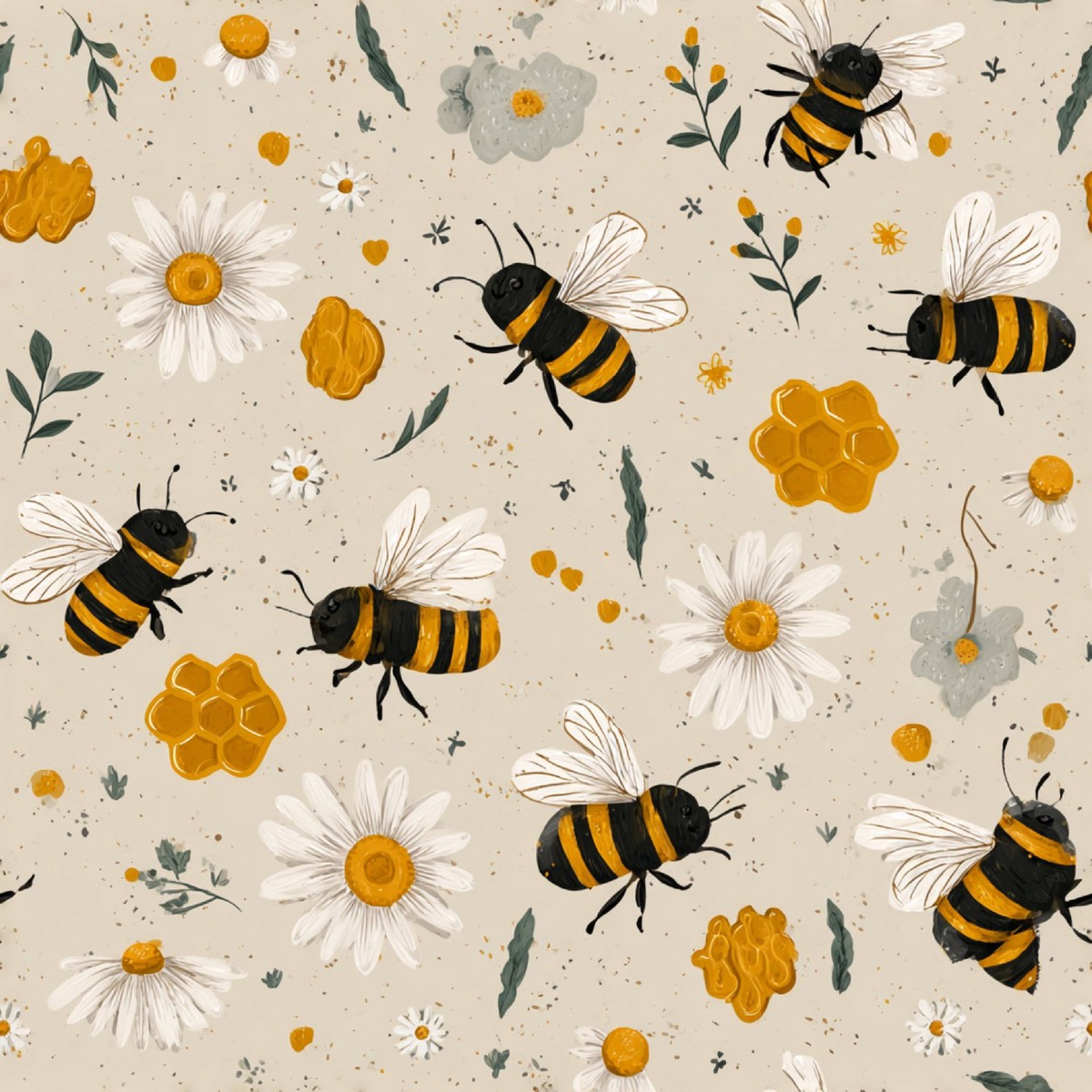 busy-bee-pattern-51-quilting-cotton-fabric