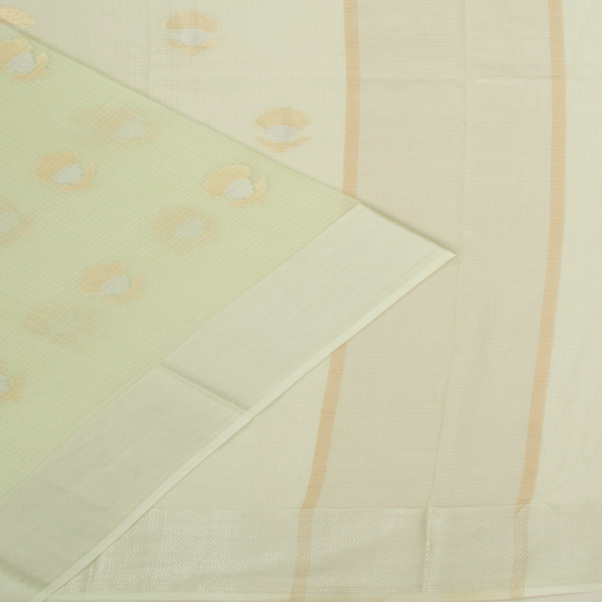 kota-soft-silk-butta-pastel-green-saree