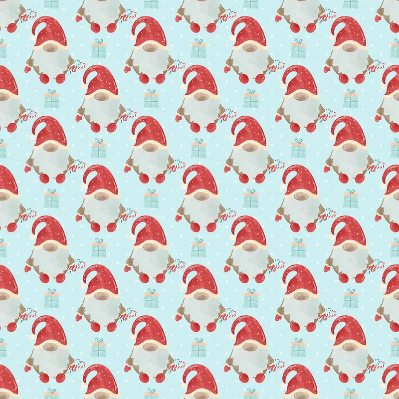 candy-cane-gnome-with-presents-fabric-blue