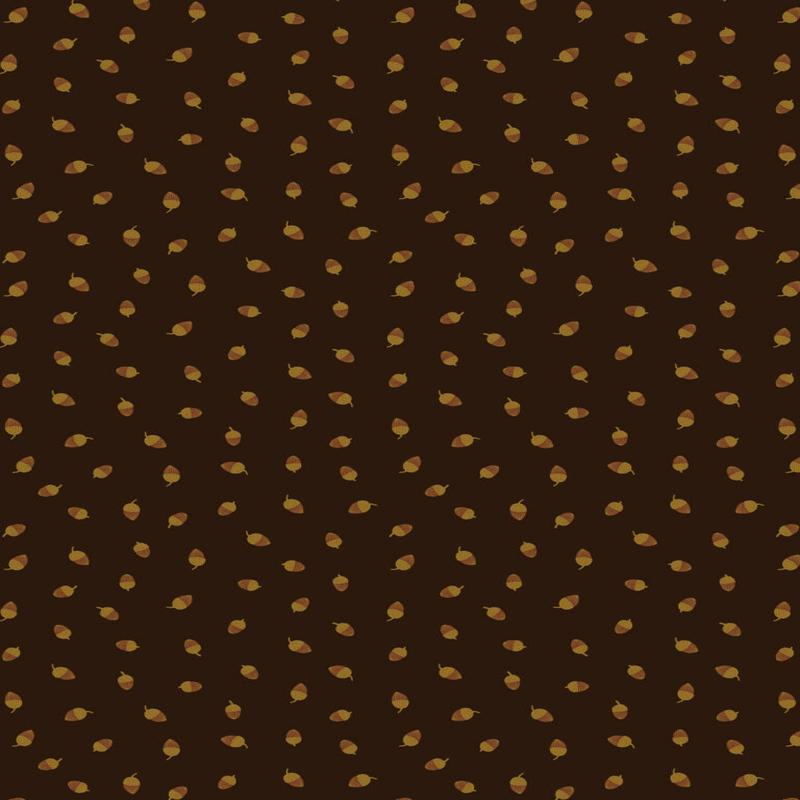 old-quercus-quilt-fabric-acorns-on-darkest-oak-brown-a937