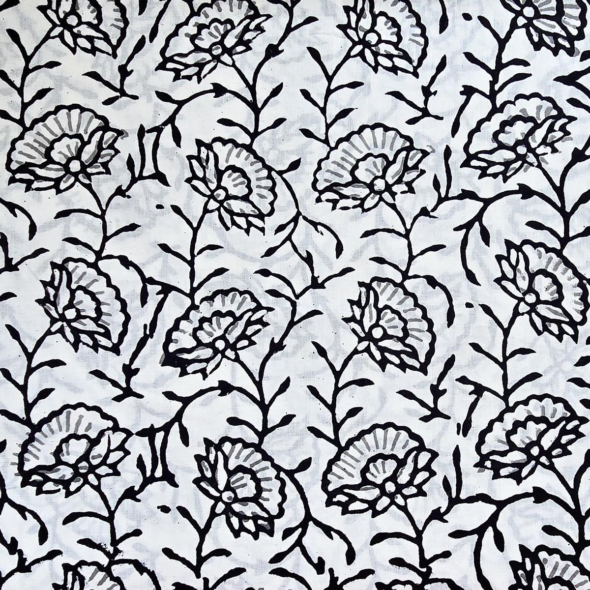 pure-cotton-white-with-black-flower-jaal-hand-block-print-fabric