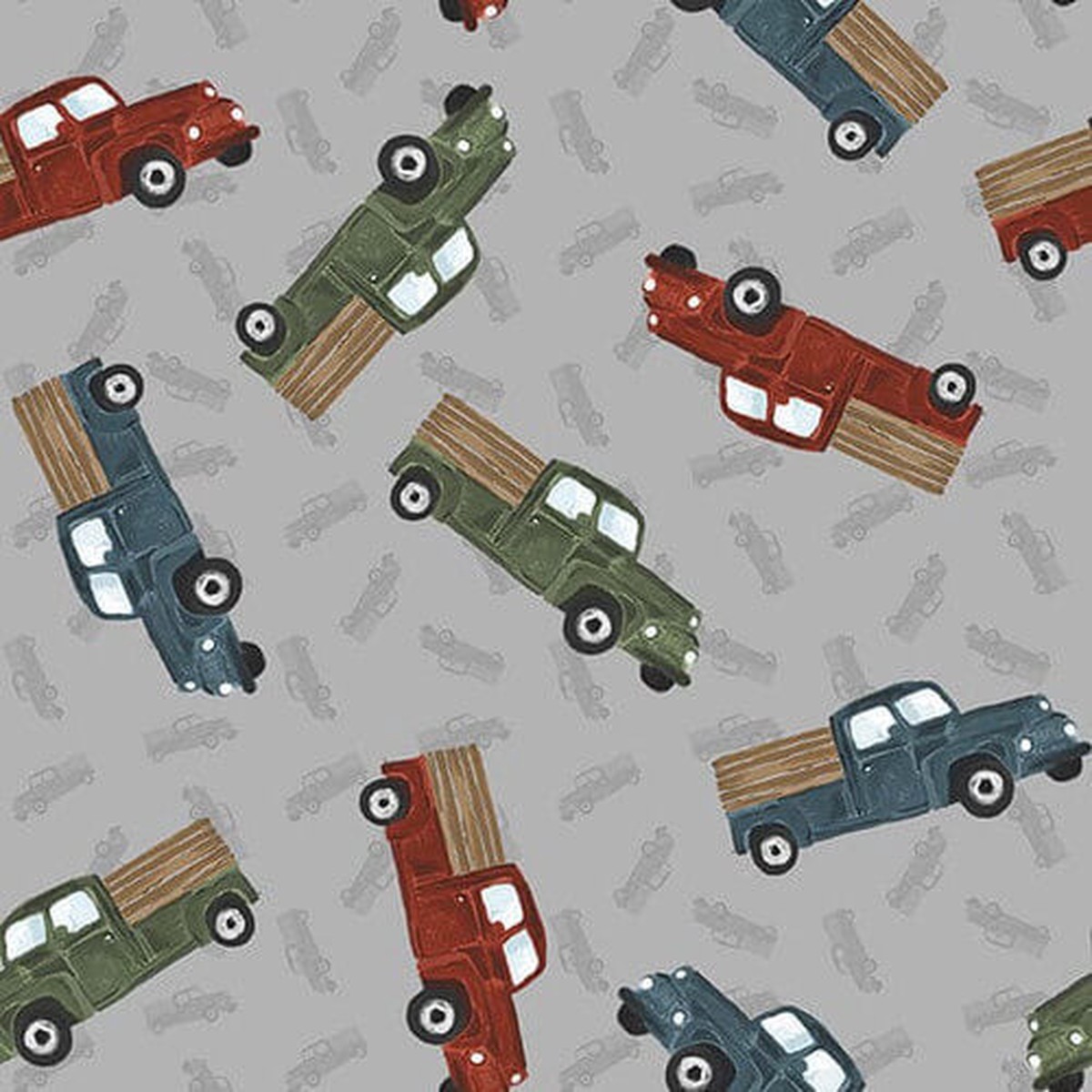 rise-with-the-sun-trucks-gray-44-45-fabric-per-yard