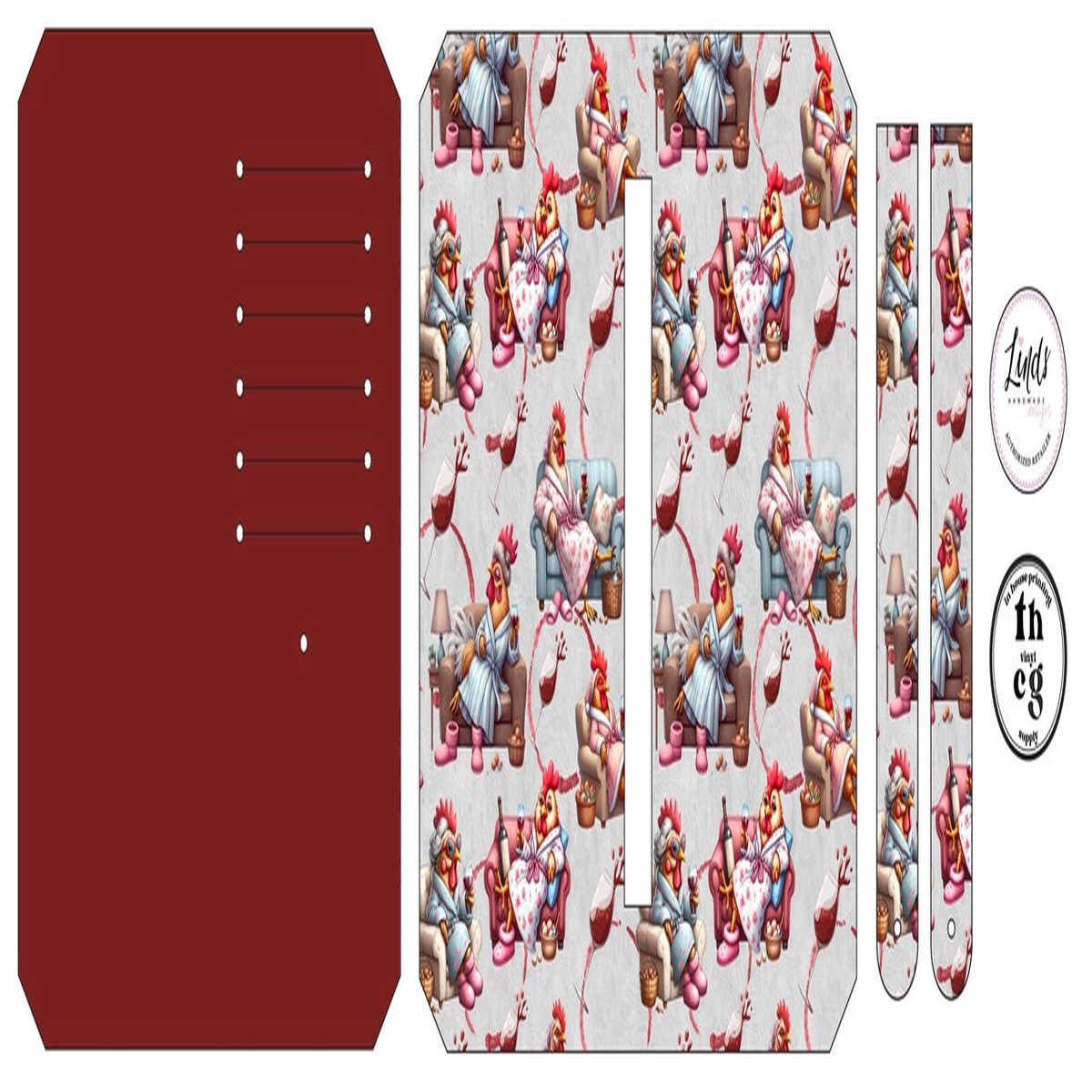 cut-and-sew-purse-pal-zd-drunk-animals-hen