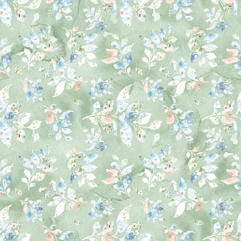powder-blue-green-leaves-fabric