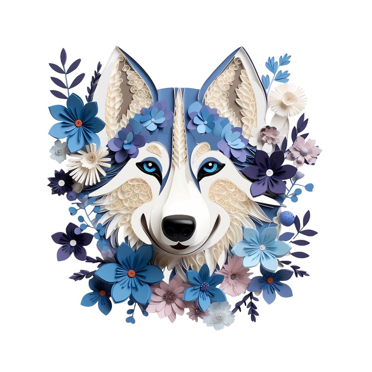 floral-dogs-6-fabric-panel