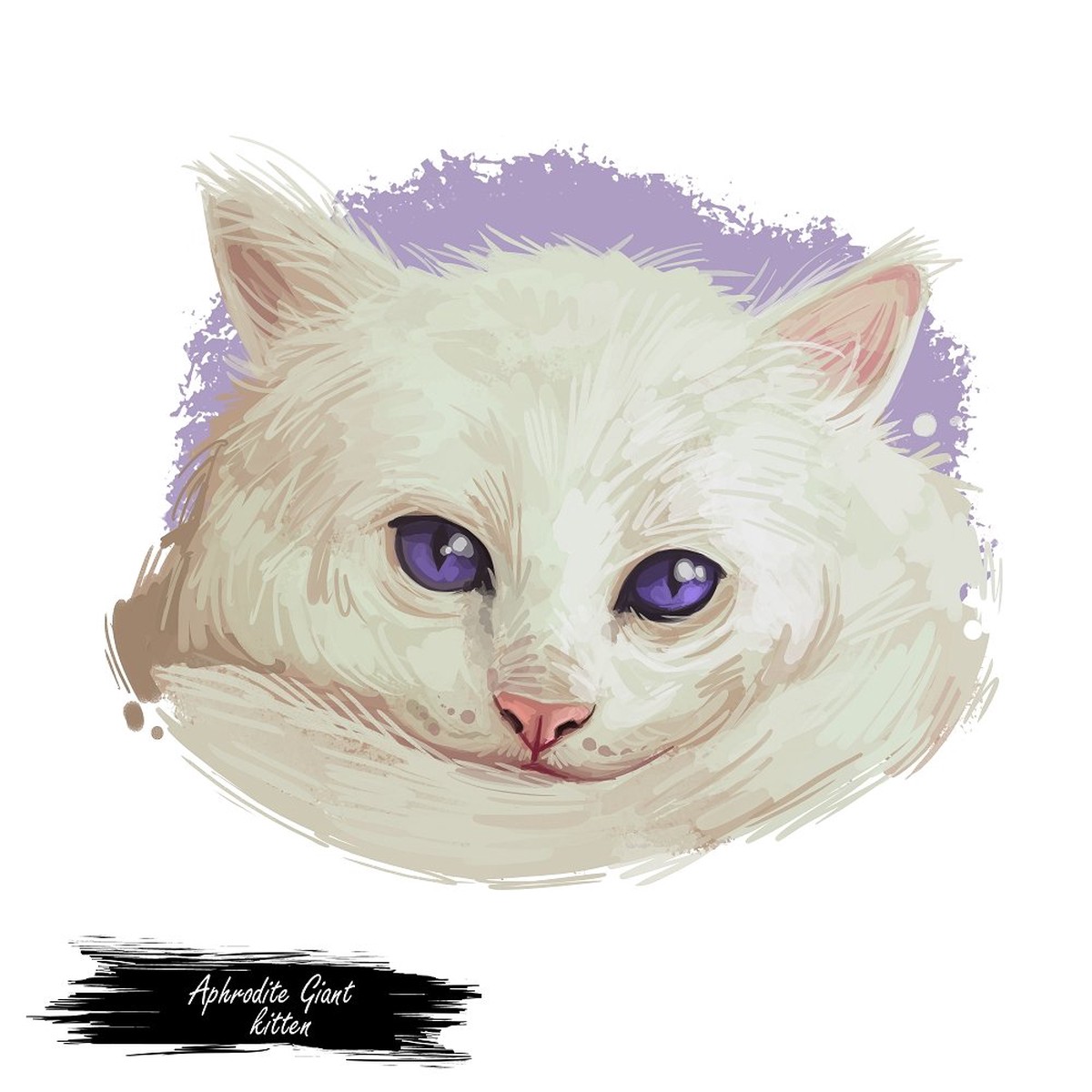 aphrodite-giant-kitten-portrait-fabric-panel