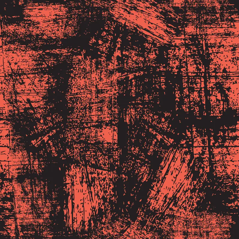 grunge-fabric-cinnabar-on-black
