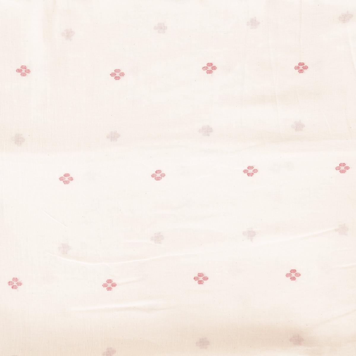 mul-jamdani-white-with-red-small-flower-motif-woven-fabric