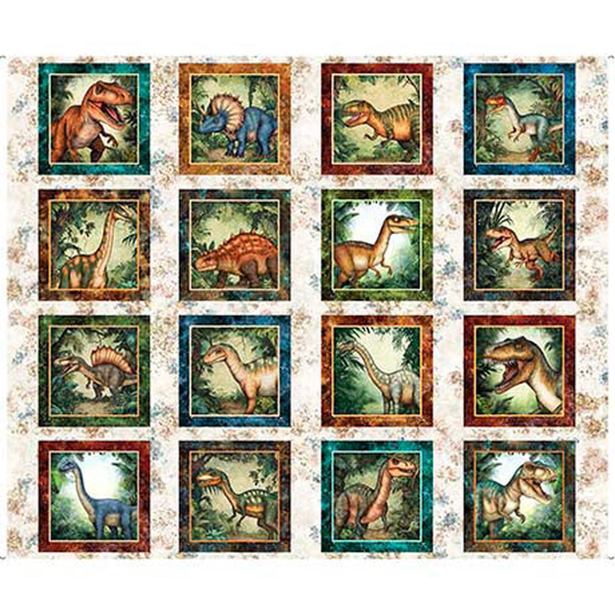 sand-savage-kingdom-dinosaur-picture-patches-cotton-44-45-fabric-per-yard