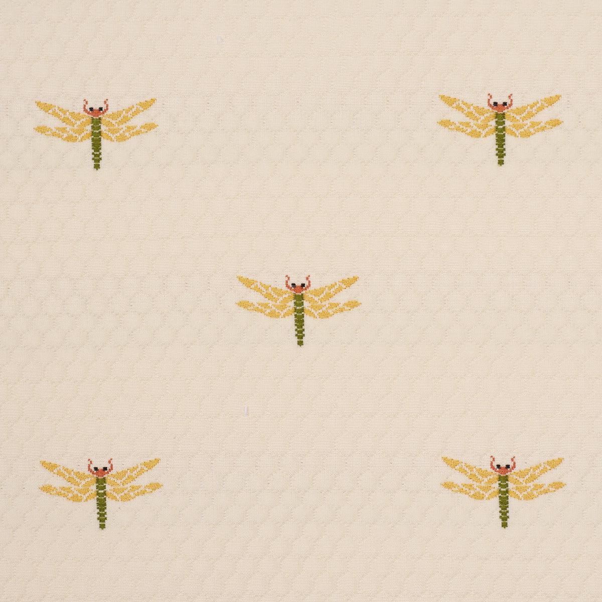 schumacher-a-country-life-dragonflies-woven-woven-ochre-85530